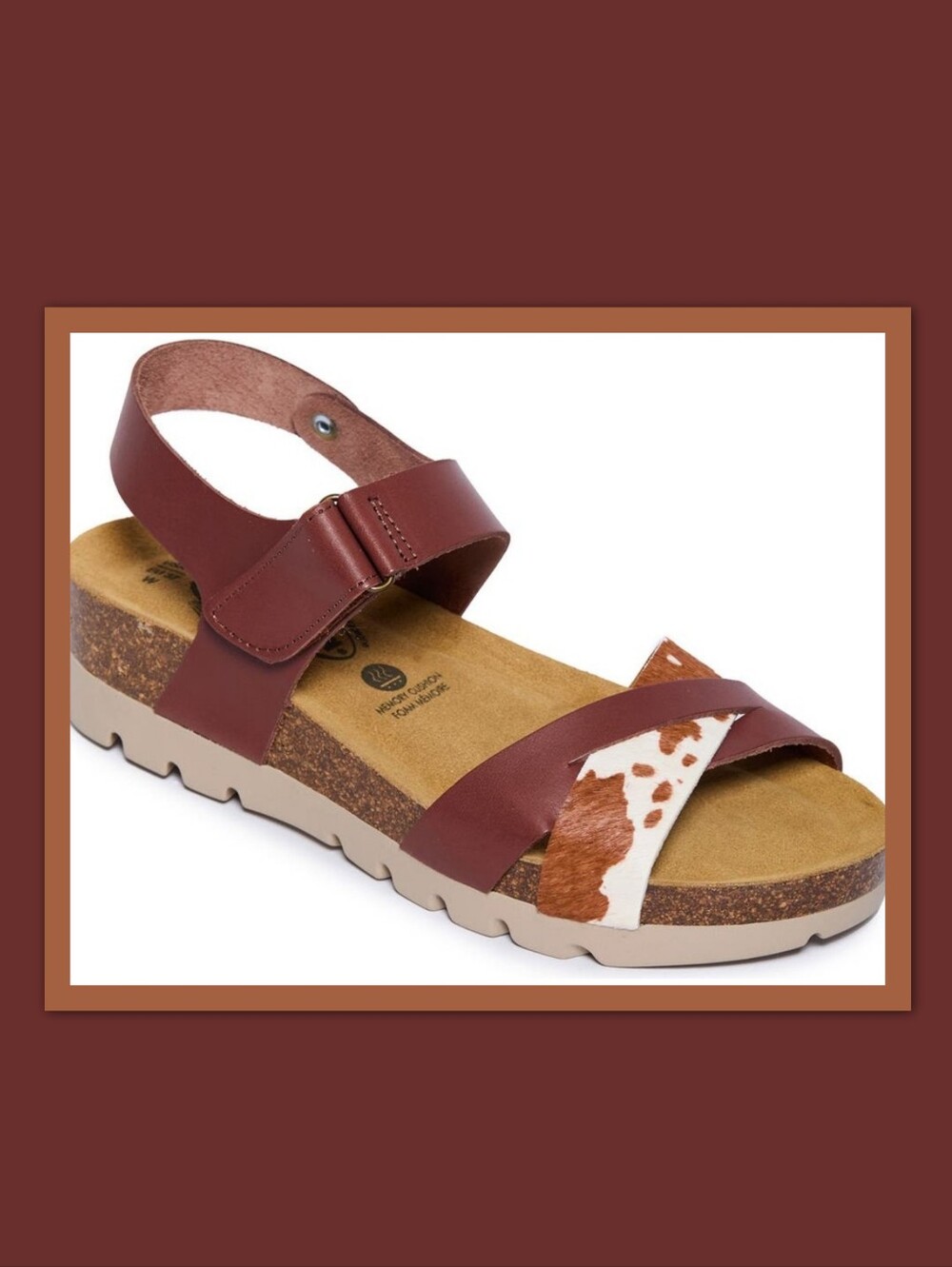 PLAKTON CAMELLIA SANDALS